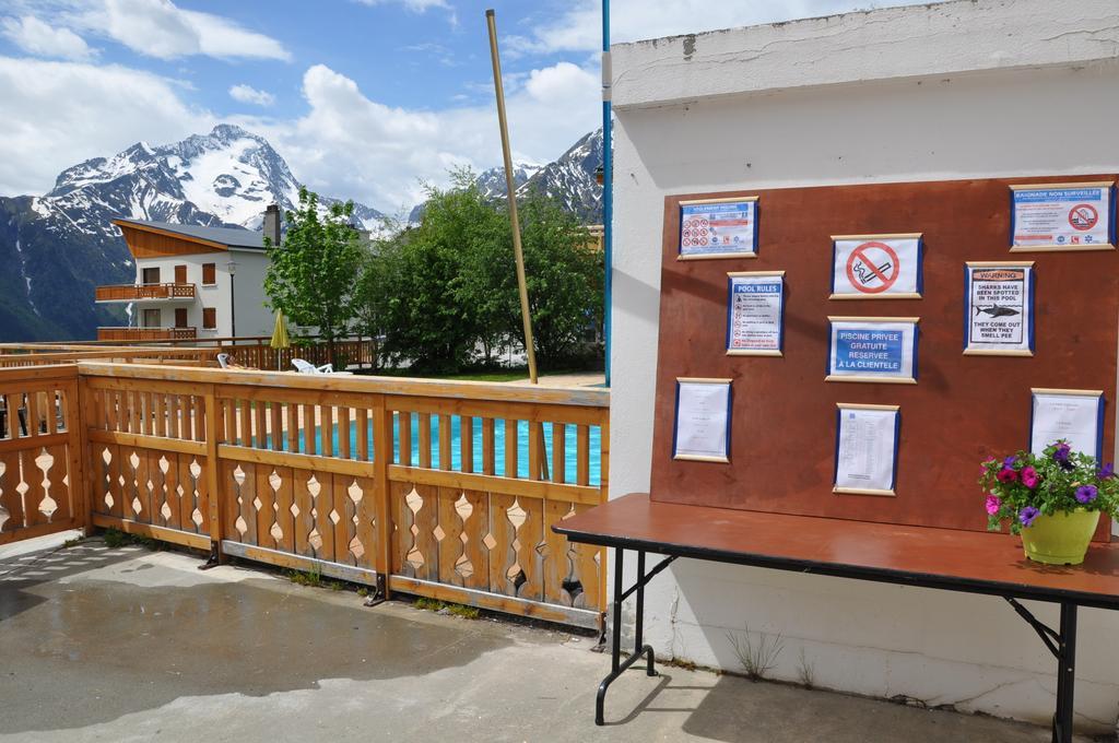 Hotel Les Clarines Les Deux Alpes Eksteriør bilde